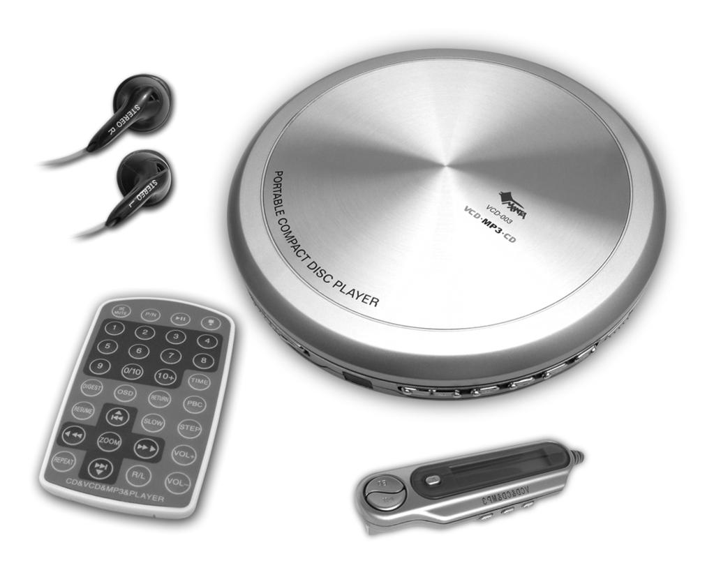 system antywstrząsowy z pamięcią: 80 sek. dla MP3 i 30 dla CD.