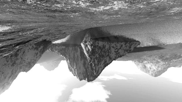 ANGLE MARK 3. 4:3PS (Pan and Scan): Adaptable to televisions of general sizes.