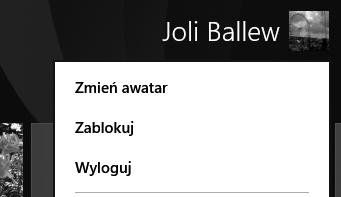 Kończenie sesji przetwarzania 45 SKRÓT KLAWISZOWY Aby szybko zablokować komputer, naciskamy klawisze Windows + L. Z tego samego menu możemy wylogować się ze swojego komputera.