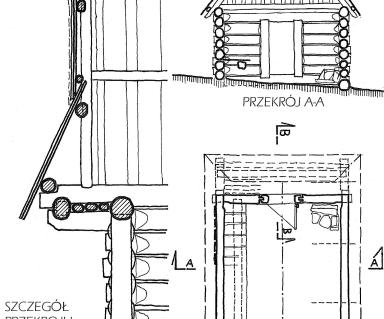 Rys. 8. Warianty oparcia krokwi na zr bie sza asu (rys. autor, za: [2]) Fig. 8. Different joints between rafters and external walls (pic.