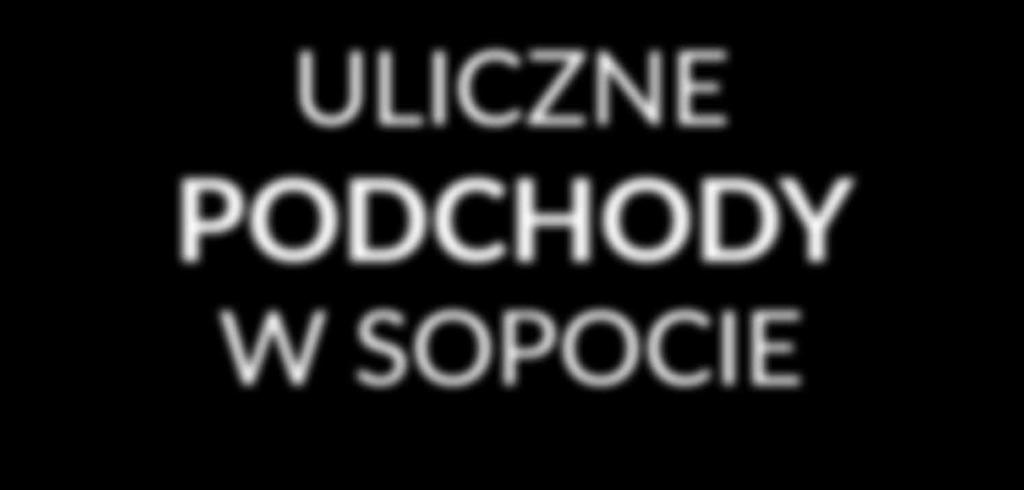 ULICZNE PODCHODY