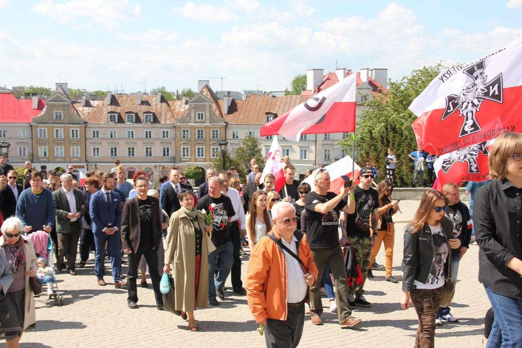 : Stowarzyszenie KoLiber, Lubelska Chorągiew Husarska, Lubelskie Bractwo Kurkowe, Zrzeszenie Wolność i Niezawisłość, Związek Żołnierzy Narodowych Sił Zbrojnych, Młodzież Wszechpolska, Obóz