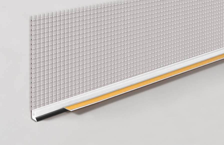 Profil przyokienny z grafitową uszczelką ENG: Window fitting profile (graphite) RU: Оконный профиль примыкающий с графитовым пыльником RO: Profil etansare pentru usi si ferestre (garnitura grafit)