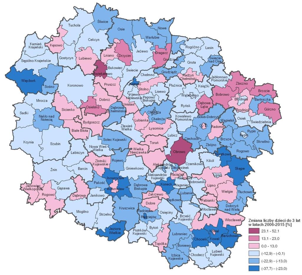 (2006-2015) Źródło: Bank Danych Lokalnych (BDL) GUS Ryc.