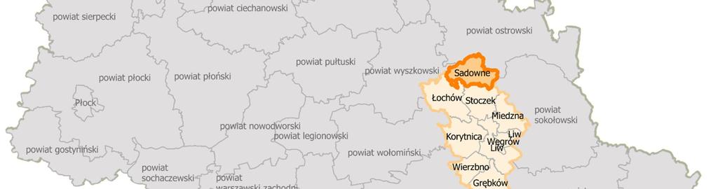 66% powierzchni zajmują użytki rolne, a cała gmina położona jest w granicach Nadbużańskiego Parku
