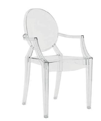 sztuk sztuk 200 Krzesło Louis GHost inspirowane PROJEKTEM