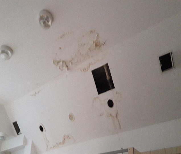 Remont toalety parter Blendingu: a) Skrobanie ścian i sufitu - 25 m 2 b) naprawa połączenia zaworów na zasilaniu CO-wycieki wody c) Malowanie