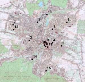Przedstawione w niniejszym opracowaniu wskaźniki opracowano na podstawie przeprowadzonych badań w Kielcach w trzech kwartałach roku 2009. Ryc.