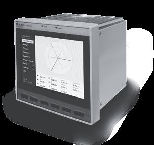 PEM735 PEM735 class A Opis urządzenia Pomiar energii i jakości zasilania Analizator PEM735 został zaprojektowany do pomiaru i wyświetlania parametrów sieci elektrycznych.