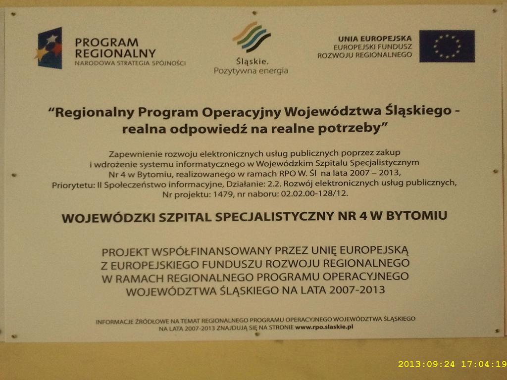 wysoka od ulicy Rodła.