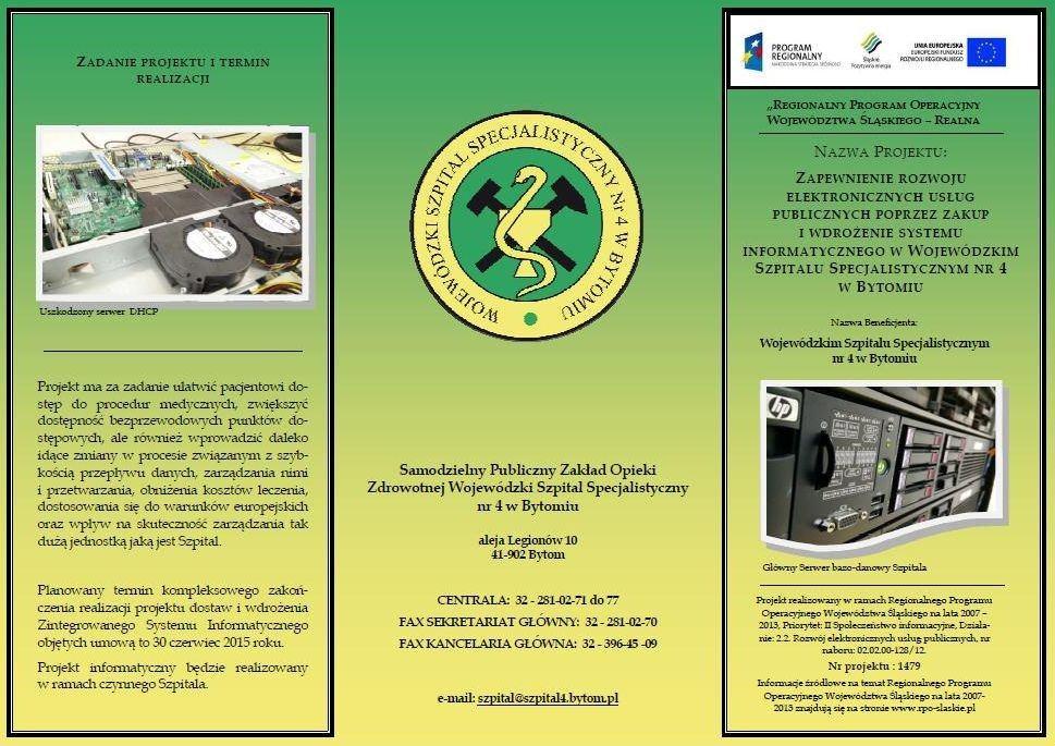 7 z 11 2016-10-03 10:21 informację dla pracowników Szpitala o obowiązku szkoleń i instruktaży.