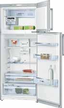 LowFrost, Oświetlenie LED Kolor drzwi inox inox Kolor boków inox metalic inox metalic Pojemność całkowita [l] 329 264 Klasa efektywności energetycznej A+ A++ Zużycie energii¹ [kwh/rok] 303 264 Poziom