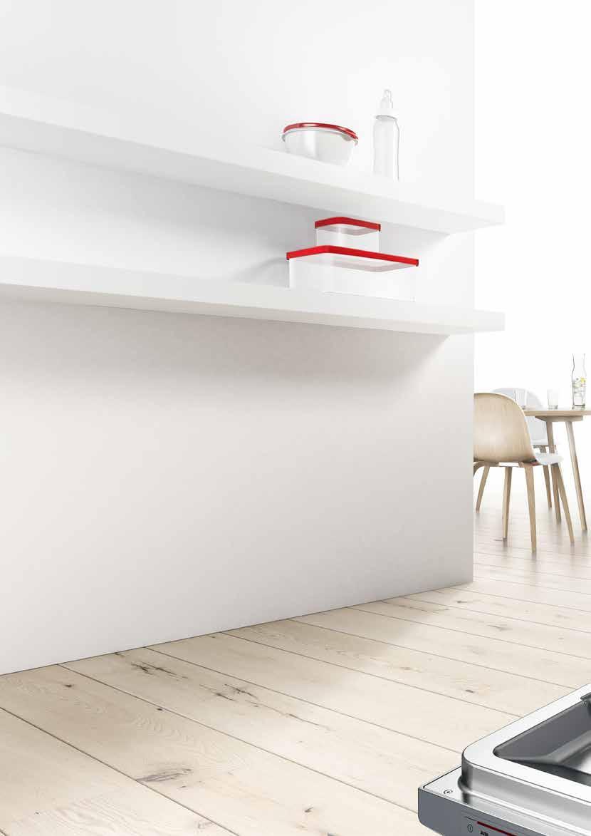50 www.bosch-home.pl Wiele zmywarek potrafi myć plastik. Pudełka śniadaniowe, miski, butelki dla niemowląt te praktyczne przedmioty z tworzyw sztucznych są obecne w kuchni od lat.