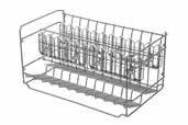 4 Aluminiowa kaseta do mycia srebrnych sztućców SGZ 3003 do modeli SKS... SMZ 5002 do modeli SMS..., SPS.
