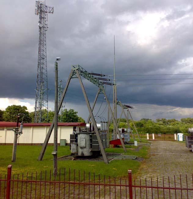 POMIARY POZIOMÓW PÓL ELEKTROMAGNETYCZNYCH NA TERENIE WOJEWÓDZTWA WARMIŃSKO-MAZURSKIEGO PRZEPROWADZONE W 2009 ROKU Fot. G.