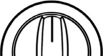 2. Palniki nawierzchniowe kuchni Symbole na panelu sterującym mają następujące wyłączony maksymalny dopływ gazu (duży płomień) minimalny dopływ gazu (mały płomień)