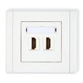 FHDMI-2 FHDMI-2 Gniazdo podwójne HDMI HDMI double socket 87,20 87,20 91,30 91,30 91,30 91,30 FGHK FGHK Gniazdo pojedyncze HDMI + gniazdo komputerowe pojedyncze (1xRJ45, kat.