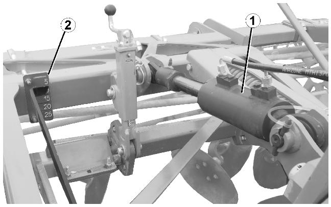 Ustawienia 8.1.2 Hydrauliczne ustawianie głębokości Rys.