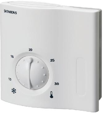 . Regulacja 2-stawna Napięcie przełączane 24 250 V AC Zastosowanie Termostaty pomieszczeniowe