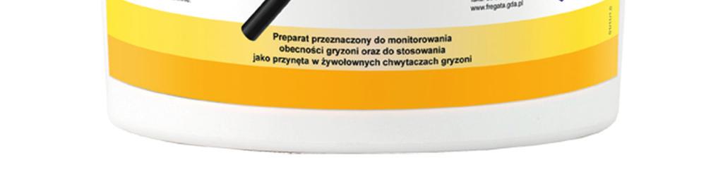 Brak substancji gryzoniobójczych zapewnia bezpieczeństwo stosowania. Wyselekcjonowane składniki pokarmowe i zapachowe skutecznie wabiące gryzonie.