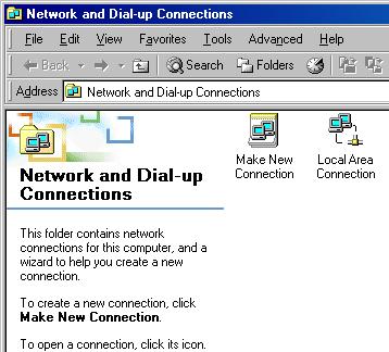 Windows 1 A) Kliknij prawym przyciskiem myszy Moja sieć (My Network Places).