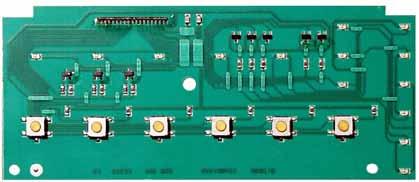 Zmywarka Compact Midi Electrolux model ESF2435 funkcje serwisowe i kody błędów (cz.2) 4. Widok i opis elementów obsługi i sygnalizacji panelu sterowania użytkownika 4.1.