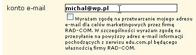 Twoje gimnazjum jest zobowiązane do przekazania Ci hasła i loginu (za pośrednictwem nauczyciela informatyki lub wychowawcy).