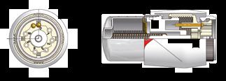 Głowica termostatyczna M30 1,5 WŁAŚCIWOŚCI: kolor: biały
