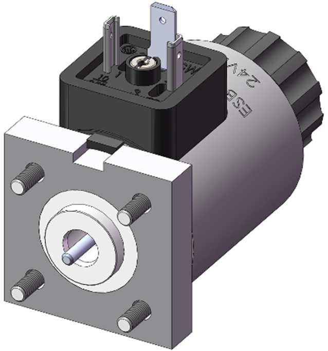 Fabryka Aparatury Elektromechanicznej FANINA S.A. 19 ELEKTROMAGNESY DO HYDRAULIKI ESB-10,6MG Sterowanie rozdzielaczami hydraulicznymi w instalacjach hydrauliki siłowej.