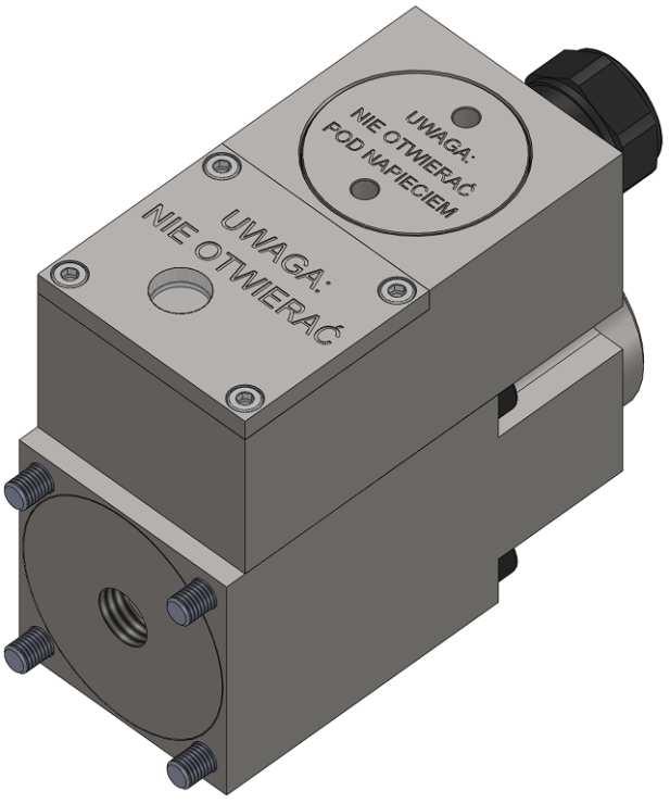 INA S.A. 44 ELEKTROMAGNESY I CEWKI DO STREF ZAGROŻONYCH WYBUCHEM Elektromagnetyczne sterowanie rozdzielaczami w instalacjach hydrauliki siłowej lub pneumatyki pracujących w strefach zagrożonych wybuchem.