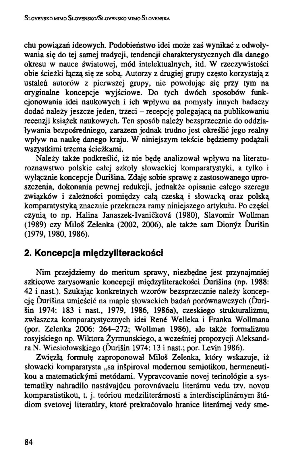 SLOYENSKO MTMO SLOVENSKO/SLOVENSKO MIMO SLOYENSKA chu powiązań ideowych.