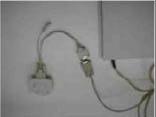 Polacz kabel anteny z przewodem laczacym (upewnij sie ze od strony zegara Speedy do