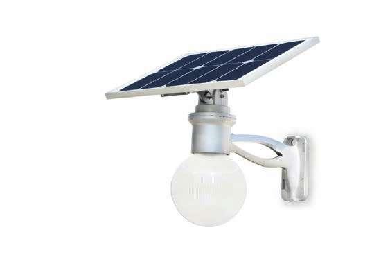 SPECYFIAKCJA LAMP SOLAR MOON IP65 ZALETY: Pilot ( sterownik radiowy ) prosta zmiana trybów działania.