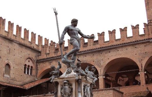 Zwiedzanie historycznego centrum miasta z lokalnym przewodnikiem: Piazza Maggiore, Piazza del Nettuno, bazylika San Petronio, katedra San Pietro oraz Piazza di