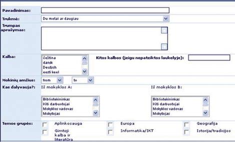 Naudojimosi etwinning portalu gidas 3 žingsnis aptarkite partnerystę 1) Svarbu Jūsų bendra veikla bus naudinga ir įdomi, jei nepamiršite aptarti: Projekto temos Projekto veiklų Įrankių, padėsiančių