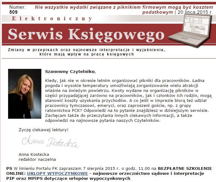 12 opodatkowywania VAT ich wysłania do kontrahentów. Spółka jawna nie ma również z tego tytułu obowiązku do wystawiania żadnego dokumentu wewnętrznego. Podstawa prawna: art.
