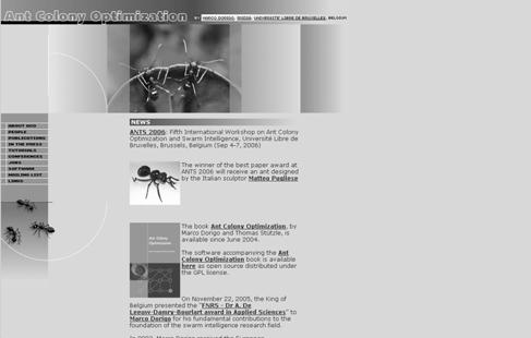 F 6 z F do A F 6 E D.5 C t = E D 6.5 C t =.5 6.5 6 A 6 z A do F 55 A 56 F F 6 6 E D.5.5 C t = E D 6.5 6.5 C t = 6 6 A 57 A 5 Proste podążanie ścieżką z największą ilością fero monu szbkie utknięcie w optimum lokalnm.