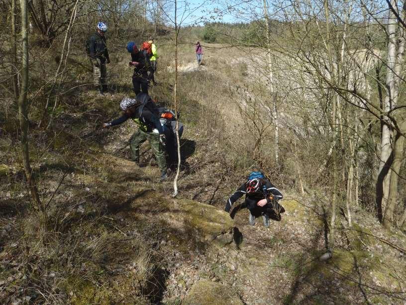 piasków kredowych w pobliżu