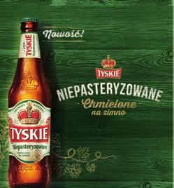 Piwo Tyskie Gronie 500ml, butelka zwrotna