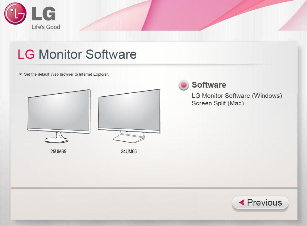 24 Instalacja aplikacji LG Monitor Software INSTALACJA APLIKACJI LG MONITOR SOFTWARE Włóż do napędu CD komputera dołączoną do produktu płytę CD z