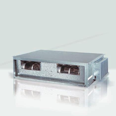 CD JEDNOSTKA WEWNĘTRZNA CD 60 KLIMATYZATORY KANAŁOWE 1 model 16,4 kw Odbiornik sygnałów z pilota Sterownik ścienny RCW2 (opcjonalnie) Dostarczane z pilotem RC4 ZALETY URZĄDZENIA