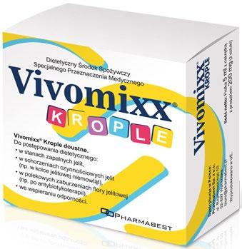 PHARMABEST VIVOMIXX MICRO*30 KAPS.TWARD. VIVOMIXX KROPLE 10ML (2*5ML) VIVOMIXX*10 KAPS.