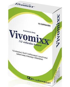 SUPLEMENT PHARMABEST DIETY Vivomixx to dietetyczny środek specjalnego przeznaczenia medycznego w