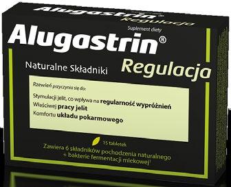 Skład: Alugastrin zawiesina 15 ml zawiera węglan dihydroksyglinowo-sodowy - 1,02 g. Podmiot odpowiedzialny: BIO-PROFIL Polska Sp. z o.o.     Skład: Alugastrin zawiesina 15 ml zawiera węglan dihydroksyglinowo-sodowy - 1,02 g.