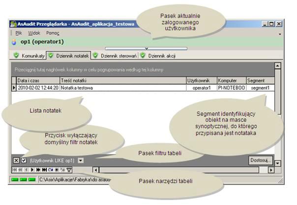 2. Funkcje modułu AsAudit 2.2.1.