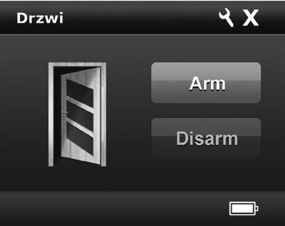 10 11 #7: Obsługa urządzena Kontakt sabotażowy (): Door/Wndow Sensor jest wyposażony w styk sabotażowy z dwoma przycskam.