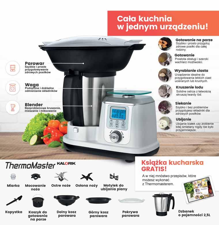 10 RAT 0 % Thermomaster KALORIK 7 00 10 00 Produkt Z REKLAMY TV Szczegółowe informacje na temat rat 0% znajdziesz na przedostatniej stronie katalogu lub na stronie carrefour.