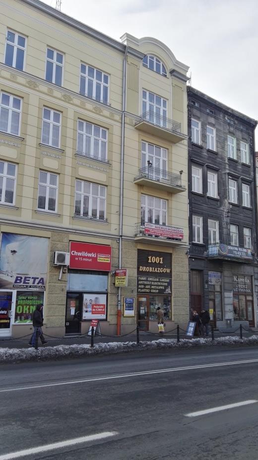 Fot. 12 Szyldy, ulica Jagiellońska. Źródło: Lider Projekt Sp. z o.o. Na tym terenie znajdowało się (wokół Placu Rybiego) Miasto Żydowskie.