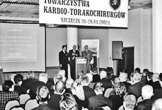 Elections to the board of the newly founded Polish Society of Cardiothoracic Surgeons Ryc. 3. Przemówienie powitalne dr. n. med. Tomasza Grodzkiego, dr. hab. Mirosława Brykczyńskiego i prof.