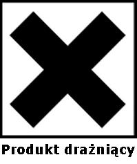 15. Informacje dotyczące przepisów prawnych Oznakowanie zagrożenia: Produkt drażniący Symbole zagrożenia: Xi Zawiera methacrylic acid, monoester with propane-1,2-diol Zwroty wskazujące rodzaj